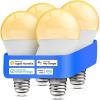 imageMeross Smart Light Bulb Dimmable WiFi LED Bulb Compatible with Apple HomeKit Siri Alexa Google Home SmartThings A19 E26 Warm White 2700K 810 Lumens 9W 60W Equivalent No Hub Required 4 Pack