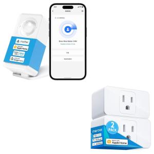meross Matter Human Presence Sensor+meross Smart Plug Mini