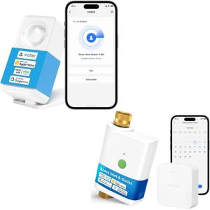 meross Matter Human Presence Sensor+meross WiFi Water Timer for Garden Hose