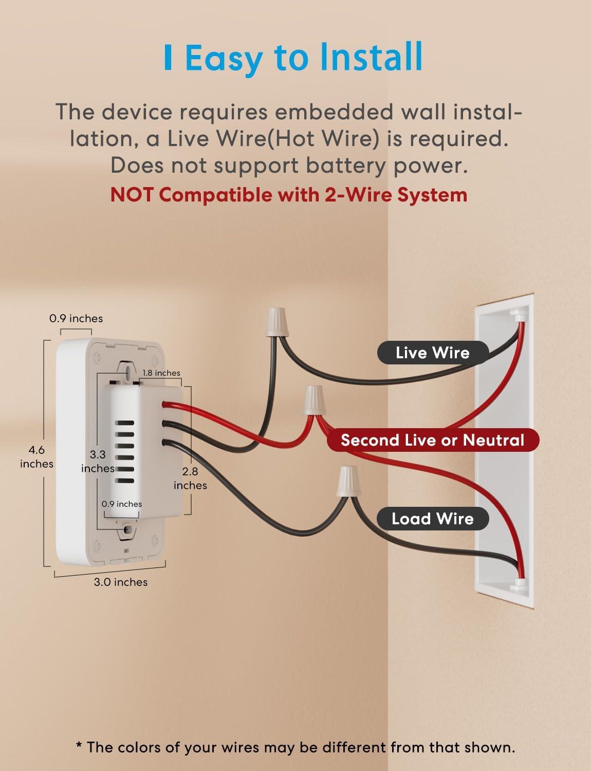imagemeross Matter Smart Thermostat for Electric Baseboard Heater Energy Saving Programmable WiFi Thermostat for House Works with Alexa HomeKit Google SmartThings App ampamp Voice Control for Smart Home