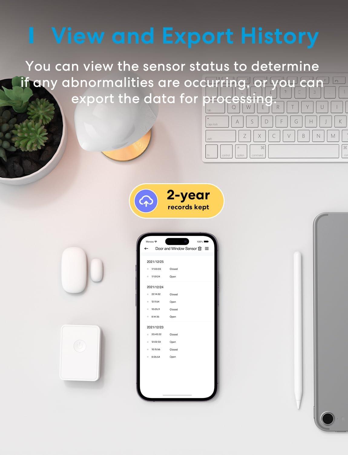 imagemeross Smart LED Strip Lights ampamp Smart Door Sensor