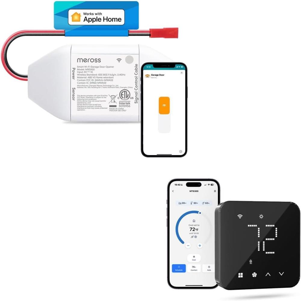 imagemeross Smart Outdoor Opener and Matter Smart Thermostat